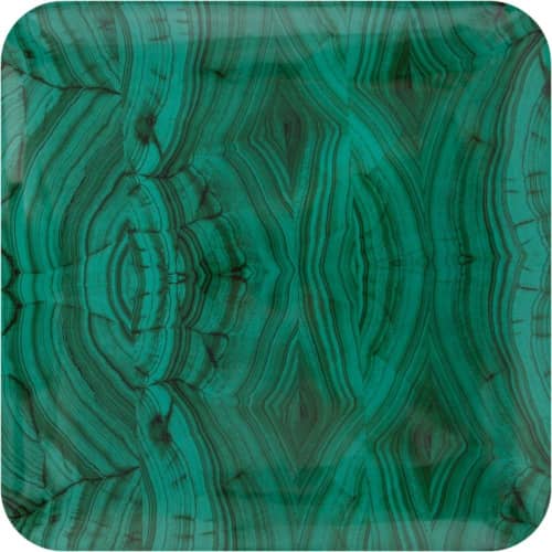 Купить Поднос MHLiving Gems malachite big 006846 по низкой цене