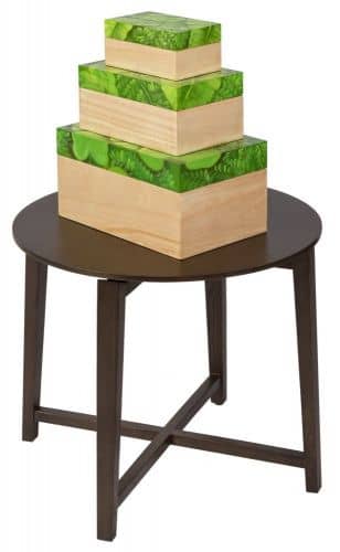 Купить Шкатулка MHLiving Leaves middle 004511 по низкой цене