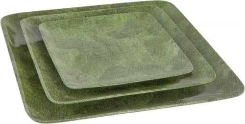 Купить Поднос MHLiving Anaconda green middle 006987 по низкой цене