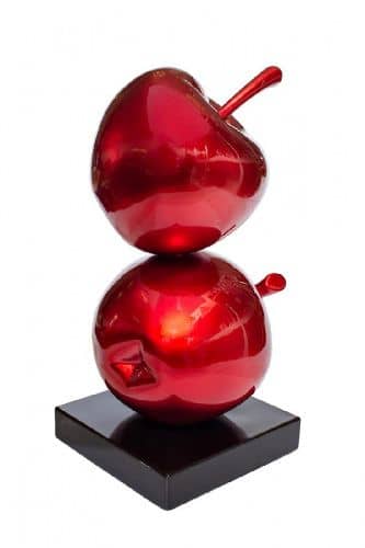 Купить Статуэтка Garda Decor D404XS Яблоки 15х15х35 см по низкой цене