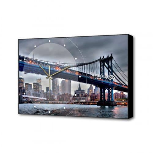 Купить Картина-часы TopLightPoster Город TL-C5013 по низкой цене