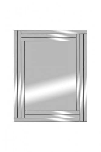 Купить Зеркало Garda Decor 17-1736 прямоугольное 1000х800 мм по низкой цене