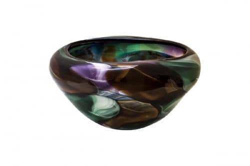 Купить Ваза Garda Decor HJ1315-29-K85 стеклянная цветная H15х22x27 см по низкой цене