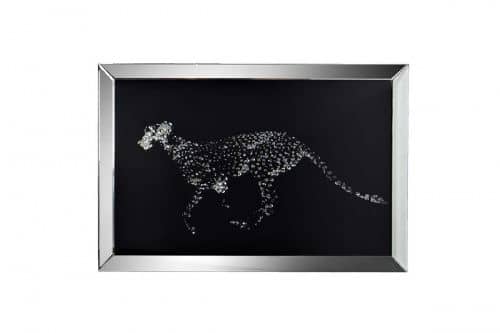 Купить Панно Garda Decor Гепард настенное GD-9454 120х80х4,5 по низкой цене