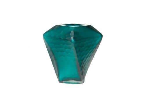 Купить Ваза Garda Decor KLNS3 зеленая 15х19 см по низкой цене
