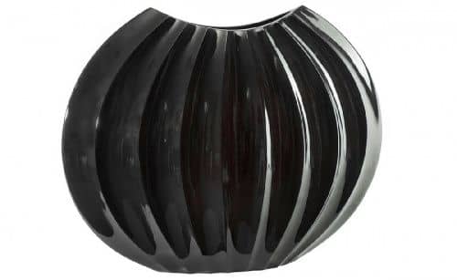 Купить Ваза Garda Decor LP1112Blac черный лак и перлам 55 см по низкой цене