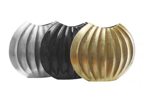 Купить Ваза Garda Decor LP1112Blac черный лак и перлам 55 см по низкой цене