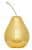 Купить Статуэтка MHLiving Pear gold big 006164 по низкой цене