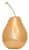 Купить Статуэтка MHLiving Pear rose gold small 006163 по низкой цене