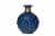 ваза garda decor kl2125c темно-синяя 21х25 см Купить Ваза Garda Decor KL2125C темно-синяя 21х25 см по низкой цене