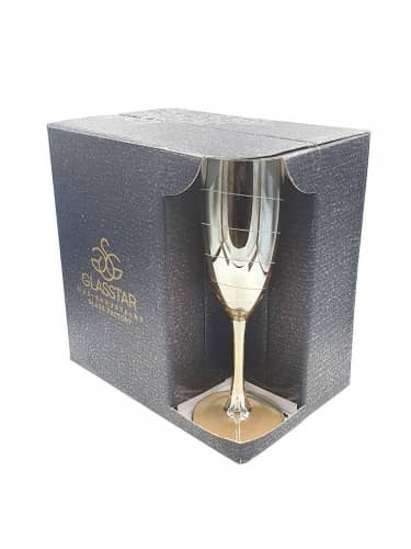 Купить Бокал Гласстар Медовая змейка набор из 6 шт 170 мл по низкой цене