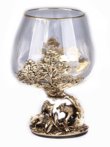 Купить Бокал Город Подарков волки по низкой цене