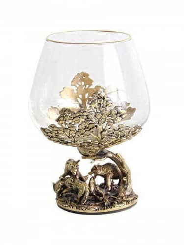 Купить Бокал Город Подарков волки по низкой цене