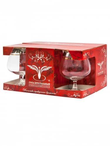 Купить Бокал Гусь-Хрустальный для крепких напитков набор 6 шт 410 мл по низкой цене