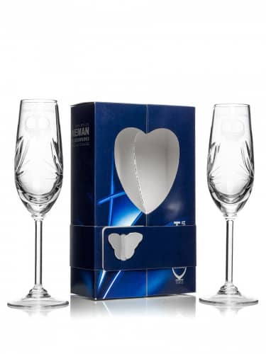 Купить Бокал Неман 1883 Свадебные хрустальный набор из 2 шт 160 мл по низкой цене