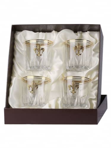 Купить Бокал Город Подарков Лилии набор 4 шт по низкой цене