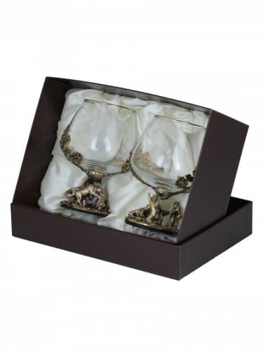 Купить Бокал Город Подарков набор волки и три медведя по низкой цене