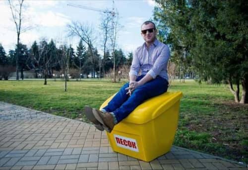 Купить Контейнер BOXSAND для соли, песка и реагентов, 500 л по низкой цене