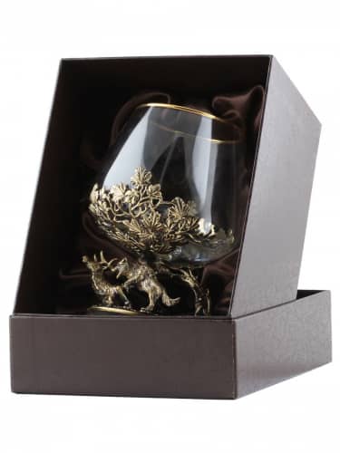 Купить Бокал Город Подарков охота на оленя, герб охотника по низкой цене