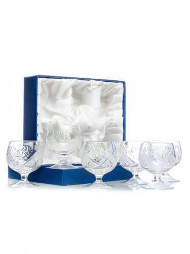 Купить Бокал Неман 1883 для коньяка хрустальный, набор из 6 шт 300 мл по низкой цене