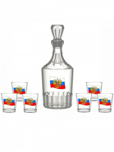 Купить Графин Декостек набор для вина, 7 приборов по низкой цене