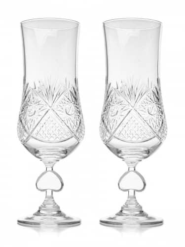 Купить Бокал Неман 1883 Пики для пива хрустальный набор из 2 шт 500 мл по низкой цене