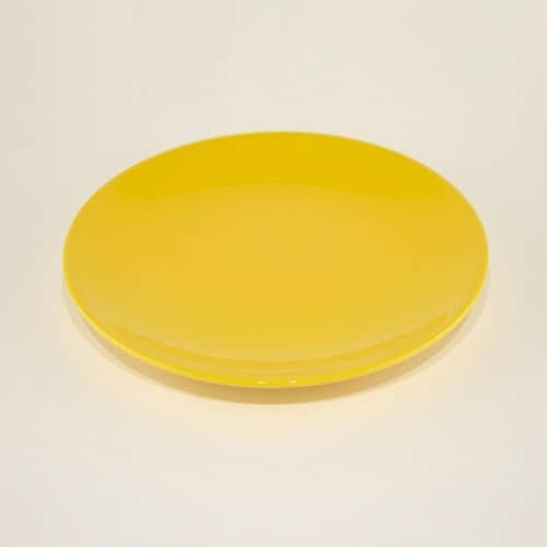 Купить Тарелка Value Ceramic десертная желтая 219 мм по низкой цене