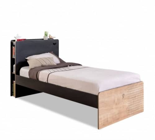 Купить Кровать Cilek Black, 100х200 см по низкой цене