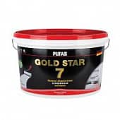 Купить Краска PUFAS GOLD STAR 7, акрилатная, матовая, Основа D мороз. 9 л по низкой цене