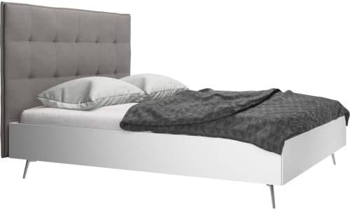 Купить Кровать BOCONCEPT LUGANO цвет серого камня 1300х2120 мм по низкой цене