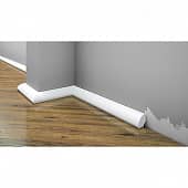 Деревянный, металлический, пластиковый напольный плинтус.