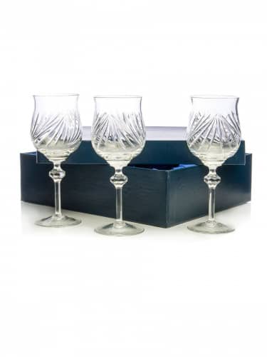 Купить Бокал Неман 1883 для вина хрустальный, набор из 6 шт 350 мл по низкой цене