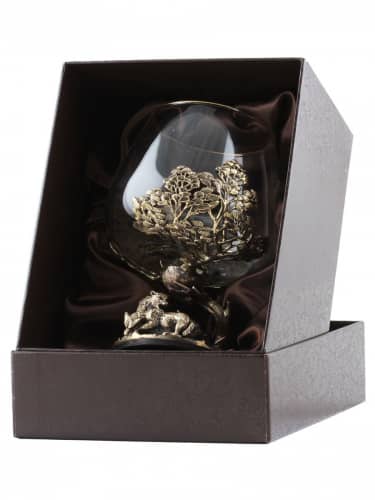 Купить Бокал Город Подарков Охота на кабана, герб охотника по низкой цене