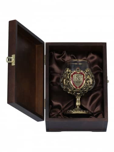 Купить Бокал Город Подарков С юбилеем 65 лет по низкой цене