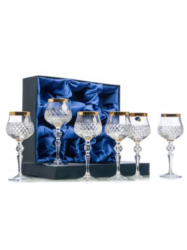 Купить Бокал Неман 1883 хрустальный набор из 6 шт 250 мл по низкой цене