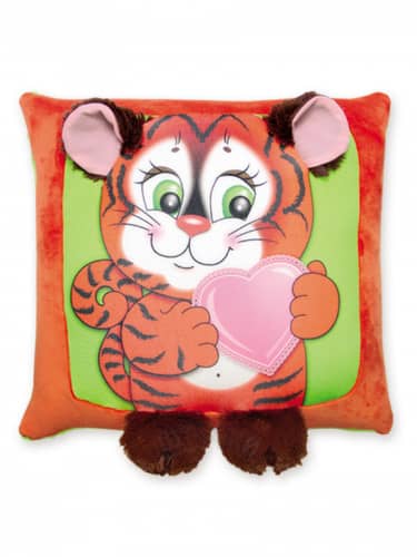 Купить Подушка Штучки, к которым тянутся ручки декоративная антистресс Звери Лапуши по низкой цене