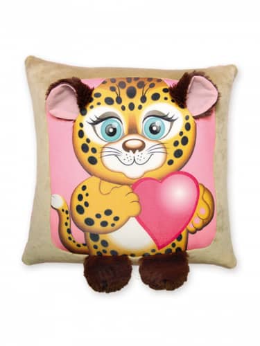 Купить Подушка Штучки, к которым тянутся ручки декоративная антистресс Звери Лапуши по низкой цене