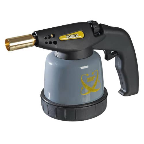 Купить Лампа паяльная газовая с пьезозажиганием 360° 44E143 TOPEX по низкой цене