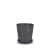 горшок керамический лофт d12 см графит Купить Горшок керамический Лофт d12 см графит по низкой цене