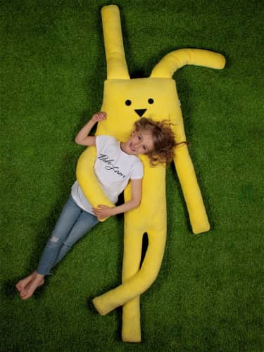 Купить Подушка Bebe Liron игрушка детская декоративная Зайчик Боба по низкой цене