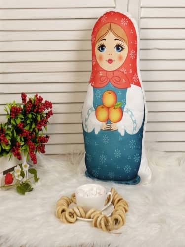 Купить Подушка Этель декоративная Русская красавица по низкой цене