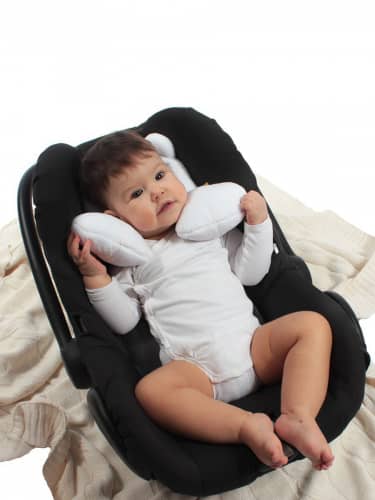 Купить Подушка Bebe Liron детская декоративная подголовник в автокресло Мишка по низкой цене