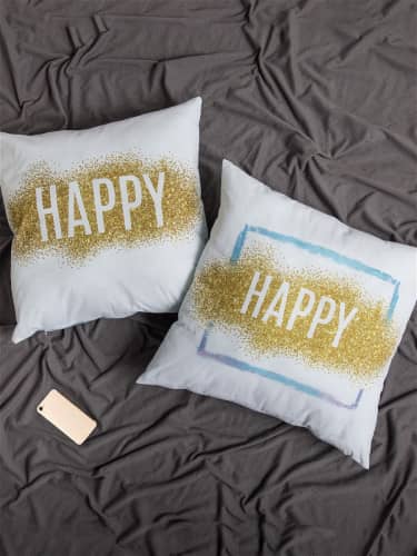 Купить Подушка Этель декоративная Happy вид 2 по низкой цене