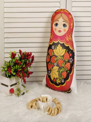 Купить Подушка Этель декоративная Русская красавица по низкой цене