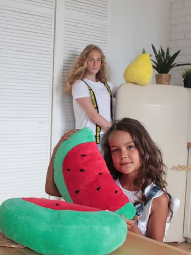 Купить Подушка Bebe Liron детская декоративная Арбуз по низкой цене