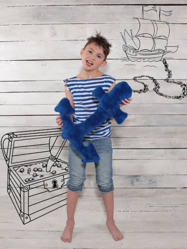 Купить Подушка Bebe Liron детская декоративная Якорь по низкой цене
