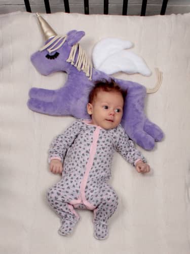 Купить Подушка Bebe Liron подголовник детская Единорог по низкой цене