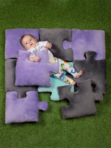 Купить Подушка Bebe Liron игрушка декоративные Пазл по низкой цене