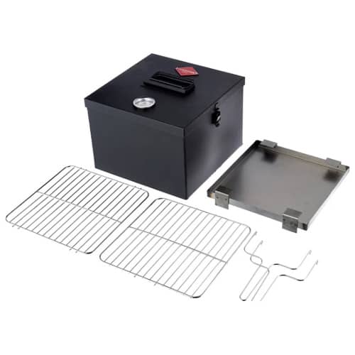 Купить Коптильня с термометром 2 решетки для копчения по низкой цене