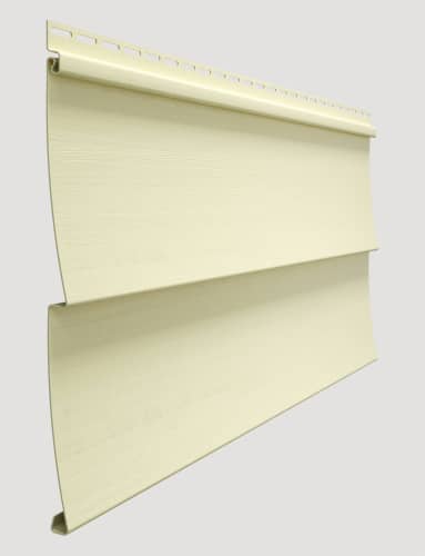 Купить Сайдинг Docke STANDARD D5C Ёлочка, цвет банан, 3000×255 мм для наружной отделки дома по низкой цене